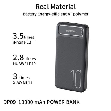 Denmen Power Bank 10000 mAh - Karout Online -Karout Online Shopping In lebanon - Karout Express Delivery