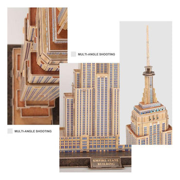 CubicFun Empire State Building New York 3D Puzzle 66 Pcs - Karout Online -Karout Online Shopping In lebanon - Karout Express Delivery