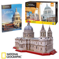 CubicFun St Pauls Cathedral London 3D Puzzle 107 Pcs - Karout Online -Karout Online Shopping In lebanon - Karout Express Delivery