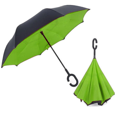 Reverse Umbrella Folding Double Layer Inverted C Hand Holder Stand / 010 - Karout Online -Karout Online Shopping In lebanon - Karout Express Delivery