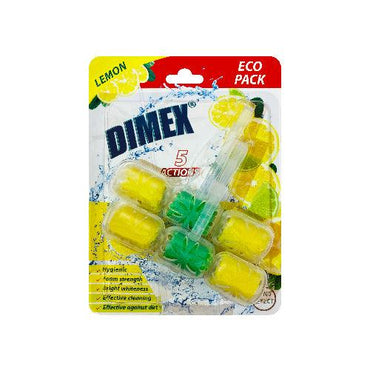 Elsada Dimex Bowl Cleaning Blocks - Eco Pack - Lemon 2 Pcs - Karout Online -Karout Online Shopping In lebanon - Karout Express Delivery