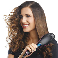 Simply Straight Ceramic Hair Straightening Brush / E-573 Personal Care
