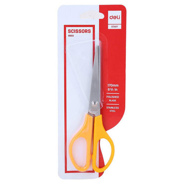 Deli 0603 Scissors 17 cm - Karout Online -Karout Online Shopping In lebanon - Karout Express Delivery