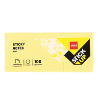 Deli 100-Sheets Sticky Notes 38 mm x 51 mm /  A00153 - Karout Online -Karout Online Shopping In lebanon - Karout Express Delivery
