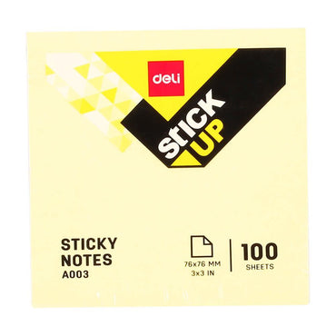 Deli Sticky Notes 100 Sheets A00353 - Karout Online -Karout Online Shopping In lebanon - Karout Express Delivery