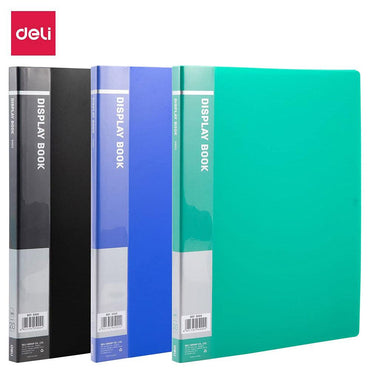 Deli Display Book A4 20 Pockets 00202 - Karout Online -Karout Online Shopping In lebanon - Karout Express Delivery