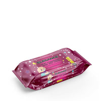 Elsada Elegance Baby Wet Wipes - Red 72 Pcs - Karout Online -Karout Online Shopping In lebanon - Karout Express Delivery