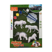 DIY Painting Animals ( 4 Pcs) - Karout Online -Karout Online Shopping In lebanon - Karout Express Delivery
