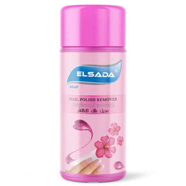 Elsada Nail Polish Remover / Pink 200ml - Karout Online -Karout Online Shopping In lebanon - Karout Express Delivery