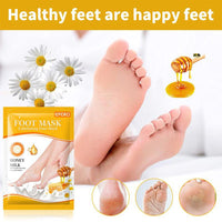 Efero Honey Milk Exfoliating Feet Mask - Karout Online -Karout Online Shopping In lebanon - Karout Express Delivery