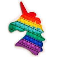 Unicorn Rainbow Color Pop It Fidget Toy / KM-23 / PO-5 - Karout Online -Karout Online Shopping In lebanon - Karout Express Delivery