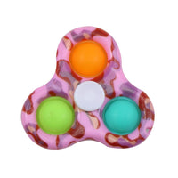 Colored Spinner Fidget Toy Pop It - Karout Online -Karout Online Shopping In lebanon - Karout Express Delivery