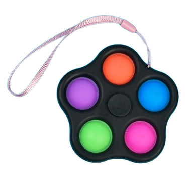 Push Pop Bubble Pop It Simple Dimple Spinner Flower - Karout Online -Karout Online Shopping In lebanon - Karout Express Delivery