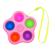 Push Pop Bubble Pop It Simple Dimple Spinner Flower - Karout Online -Karout Online Shopping In lebanon - Karout Express Delivery