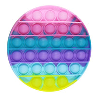 Colored Round Pop it Fidget Toy - Karout Online -Karout Online Shopping In lebanon - Karout Express Delivery