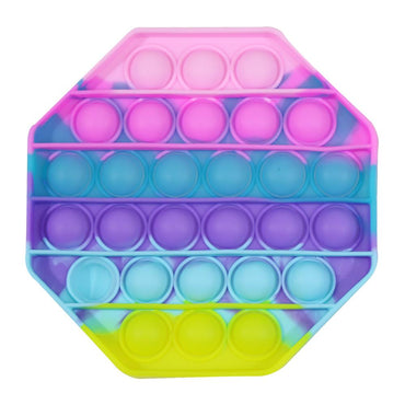 Colored Octagon Pop it Fidget Toy - Karout Online -Karout Online Shopping In lebanon - Karout Express Delivery