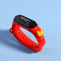 **NET** Kids Electronic LED Watch Bracelet Cartoon Children Plastic Waterproof Watch KC22-259 / KC22-260