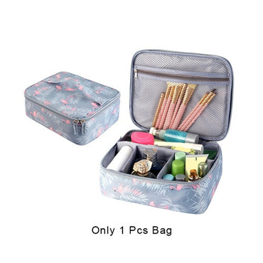 Travel Cosmetic Storage Bag Women's Toiletry Wash Pouch Makeup Case Organizer
