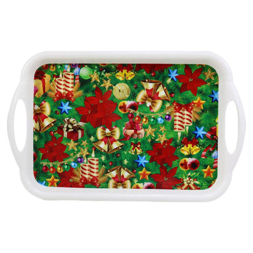 Shop Online Christmas Plastic Tray / L-317-318 - Karout Online Shopping In lebanon