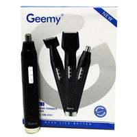 Geemy 3in1 Nose Hair Trimmer & shaver GM3161 / KC-28 - Karout Online -Karout Online Shopping In lebanon - Karout Express Delivery