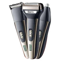 Geemy Rechargeable 3in1 Shaver And Trimmer Set / KC-4 - Karout Online -Karout Online Shopping In lebanon - Karout Express Delivery