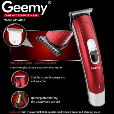 GEEMY GM6046 Hair and Beard Trimmer/ KC-11 - Karout Online -Karout Online Shopping In lebanon - Karout Express Delivery
