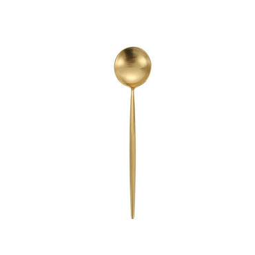 **(NET)**Gold Cutlery Set Of 4 pcs Stainless Steel / 8007150102440