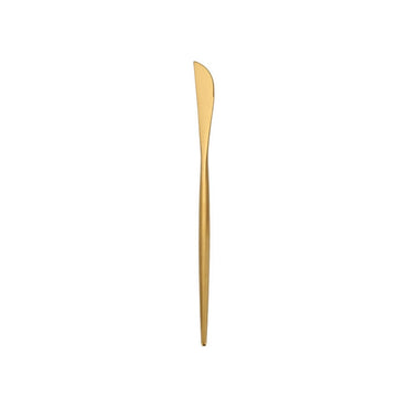 **(NET)**Gold Cutlery Set Of 4 pcs Stainless Steel / 8007150102440