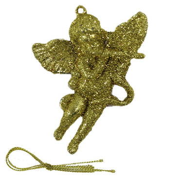 Christmas Glitter Angels Tree Decoration (2 Pcs) - Karout Online -Karout Online Shopping In lebanon - Karout Express Delivery