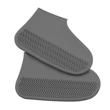 2 Pairs Silicone Shoe Covers Reusable Waterproof No-Slip Rubber Rain Shoe Covers - Karout Online -Karout Online Shopping In lebanon - Karout Express Delivery