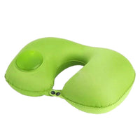 Travel Back Cushion Pillow Inflatable & Foldable / RH38 - Karout Online -Karout Online Shopping In lebanon - Karout Express Delivery
