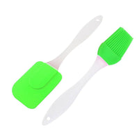 Silicone Spatula and Brush Set ( 2 Pcs) - Karout Online -Karout Online Shopping In lebanon - Karout Express Delivery