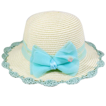 Straw Papion Designed Hat - Karout Online -Karout Online Shopping In lebanon - Karout Express Delivery