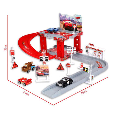 Cars 2 Parking Car Play Set - Karout Online -Karout Online Shopping In lebanon - Karout Express Delivery