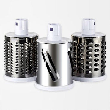 Manual Tabletop Drum Grater, 3 in 1 Rotary Shredder Slicer Grinder - CY-806 - Karout Online -Karout Online Shopping In lebanon - Karout Express Delivery