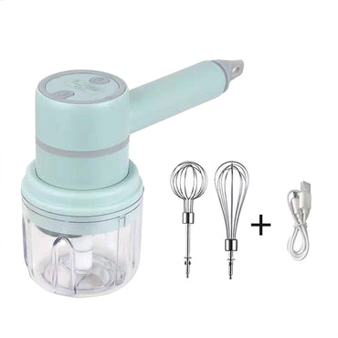 **NET**Electric Hand Mixer USB Rechargeable Hand Blender Cake Mixer Egg Beater