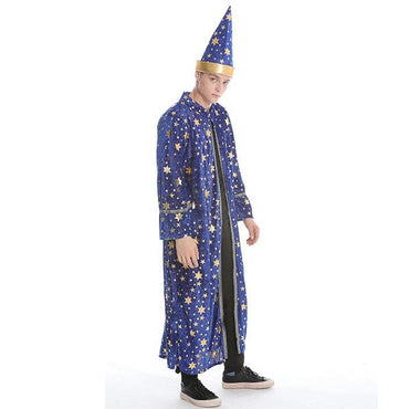 Blue Wizard Costume / K-382 - Karout Online -Karout Online Shopping In lebanon - Karout Express Delivery
