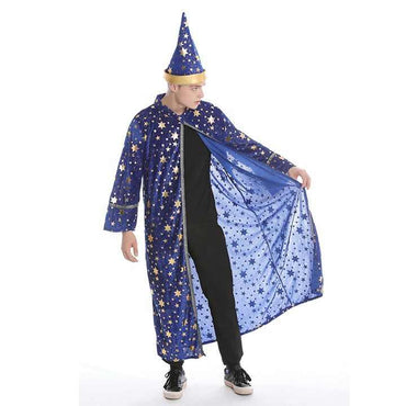 Blue Wizard Costume / K-382 - Karout Online -Karout Online Shopping In lebanon - Karout Express Delivery