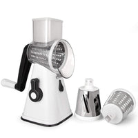 Manual Tabletop Drum Grater, 3 in 1 Rotary Shredder Slicer Grinder - CY-806 - Karout Online -Karout Online Shopping In lebanon - Karout Express Delivery