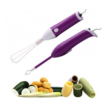 Rechargeable Vegetable Corer & Whisk - Karout Online -Karout Online Shopping In lebanon - Karout Express Delivery