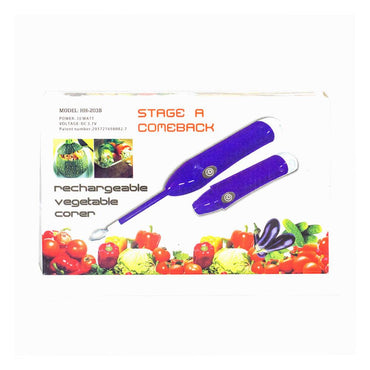 Rechargeable Vegetable Corer & Whisk - Karout Online -Karout Online Shopping In lebanon - Karout Express Delivery