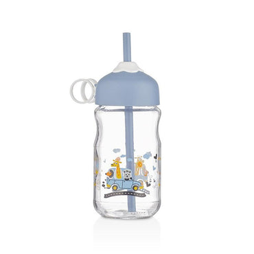 Hane Petite Beverage Bottle with Straw 370cc - Karout Online -Karout Online Shopping In lebanon - Karout Express Delivery