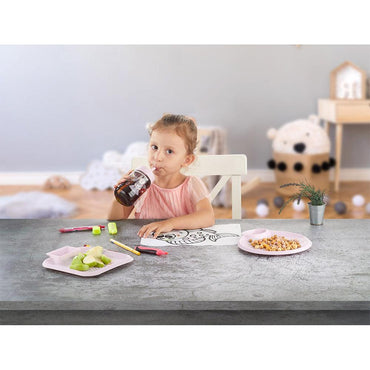 Hane Atlanta Beverage Bottle with Straw 314cc - Karout Online -Karout Online Shopping In lebanon - Karout Express Delivery