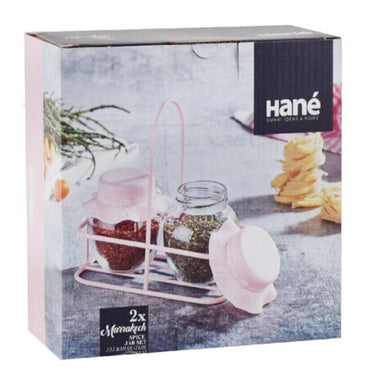 Hane Marrakech Spice Jar Set 2 pcs - Karout Online -Karout Online Shopping In lebanon - Karout Express Delivery