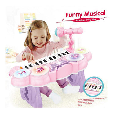 24 Key Kids Electronic Keyboard Piano Organ Instrument with Microphone.