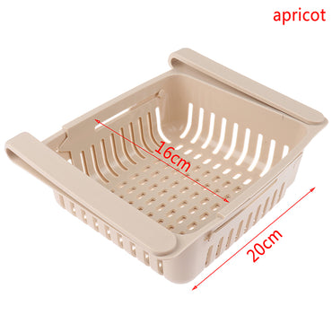Refrigerator Storage Basket Pull-Out Refrigerator Storage Box Multifunctional Household Storage Tool / 222732