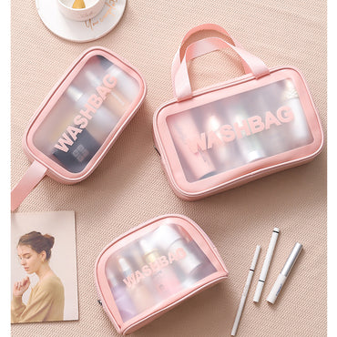 **(NET)**Multifunction Portable Pu Frosted Waterproof Cosmetic Bag / KC22-239 / KC23-210 / 842113