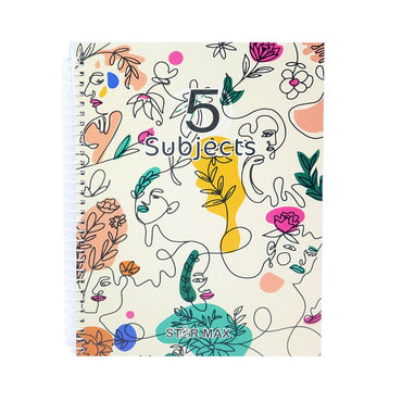 Star Max 10 subjects Copybook A4 - 240 sheets - 480 pages - Seyes - Karout Online -Karout Online Shopping In lebanon - Karout Express Delivery