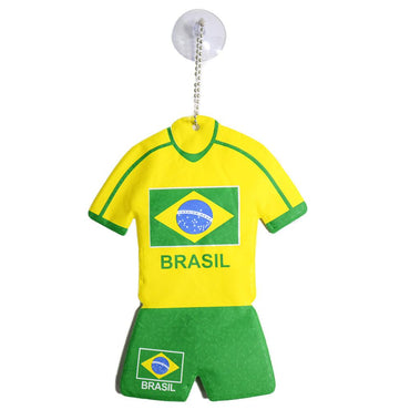 World Cup Decorated Hanger Large Brazil Custom With Suction Cup - Karout Online -Karout Online Shopping In lebanon - Karout Express Delivery