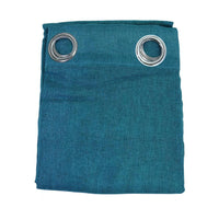 Window Curtain 140 x 260 cm with Steel Rings Burgundy 1 pc.